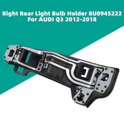 2012-2018 AUDI Q3 Halogen 8U0945222 Right Rear Light Bulb Holder