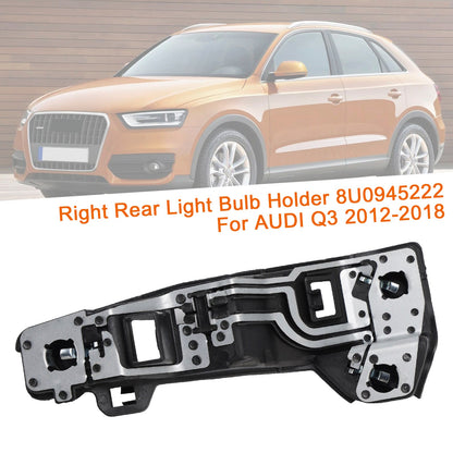 2012-2018 AUDI Q3 8U0945222 Right Rear Light Bulb Holder