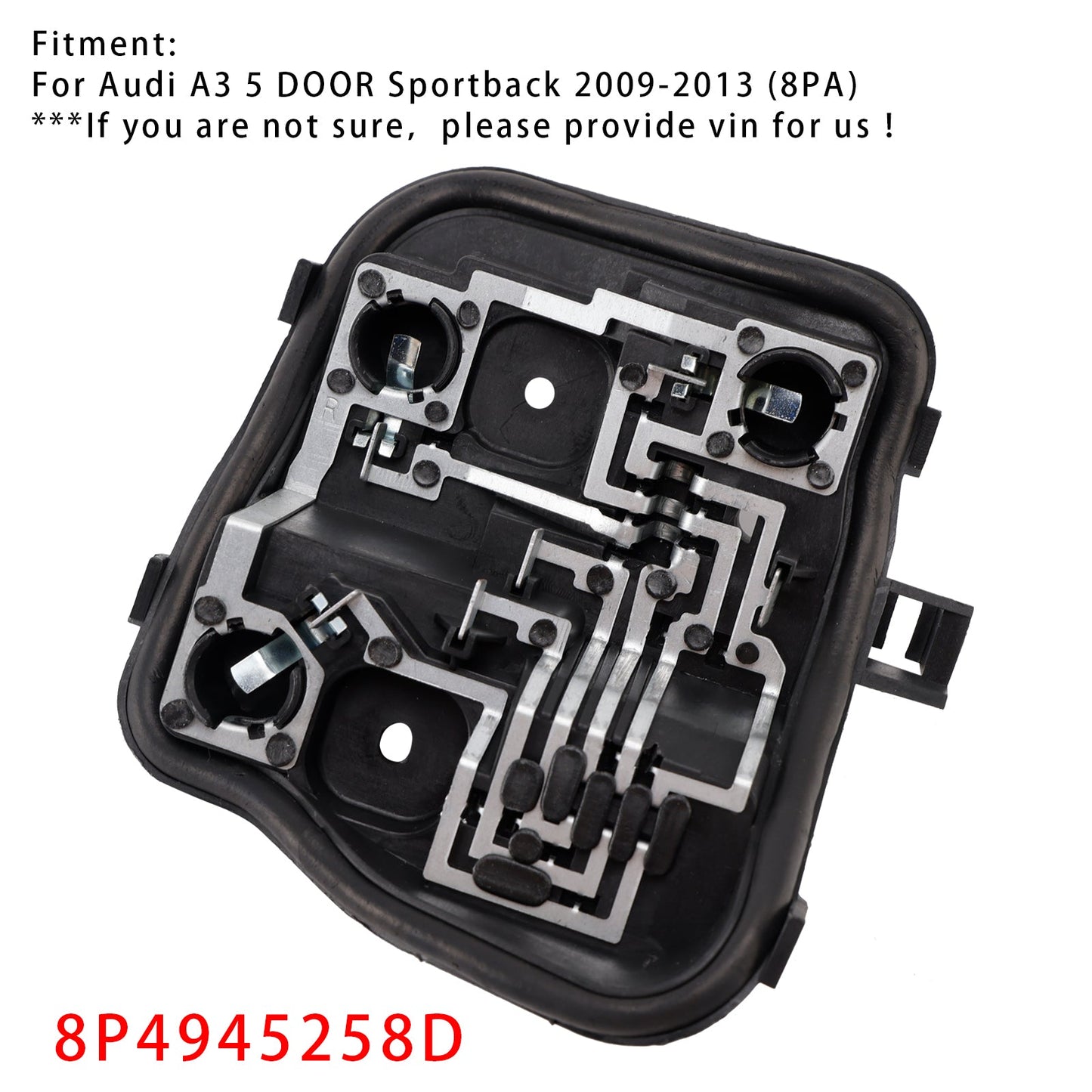 2009-2013(8PA) Audi A3 5 DOOR Sportback 8P4945258D Right Rear Light Bulb Holder