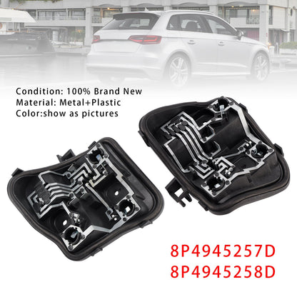 2009-2013(8PA) Audi A3 5 DOOR Sportback 8P4945257D 8P4945258D Left+Right Rear Light Bulb Holder