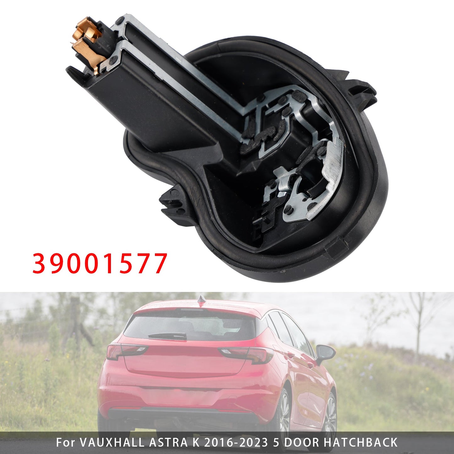 Left Rear Light Bulb Holder 2016-2023 VAUXHALL ASTRA K 5 DOOR HATCHBACK 39001577