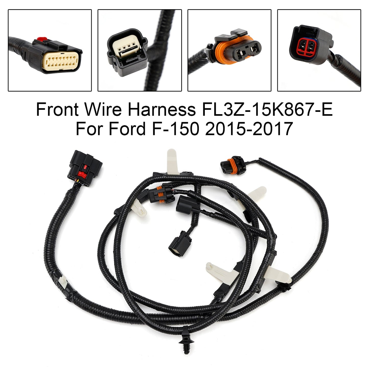 Front Wire Harness 2015-2017 Ford F-150 FL3Z-15K867-E