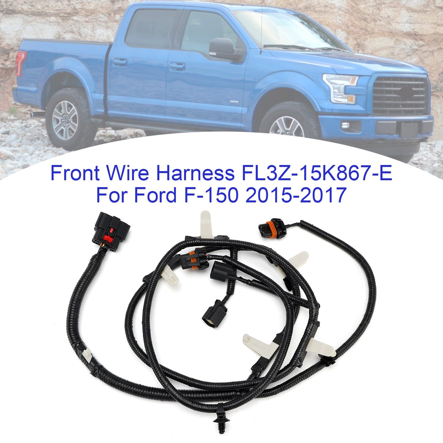 Front Wire Harness 2015-2017 Ford F-150 FL3Z-15K867-E