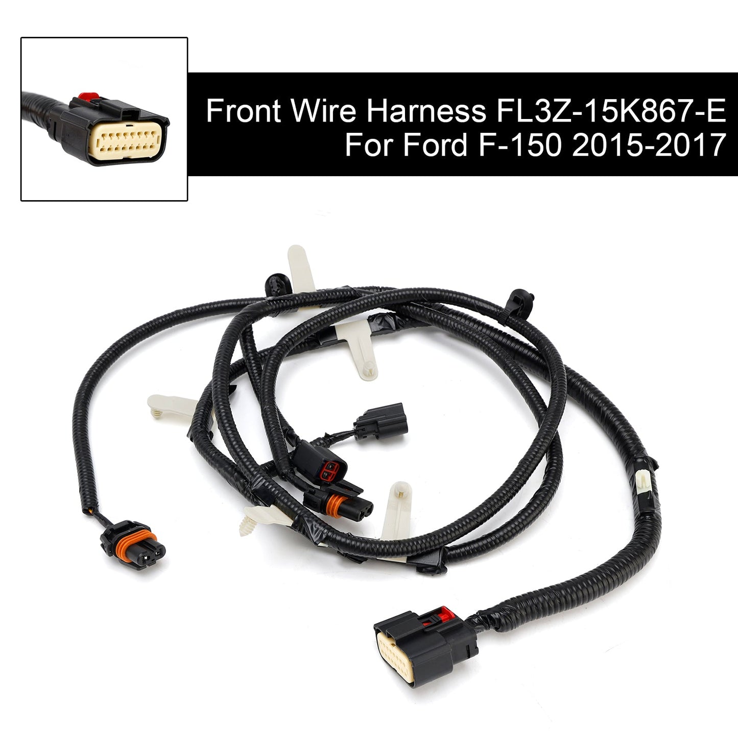 Front Wire Harness 2015-2017 Ford F-150 FL3Z-15K867-E