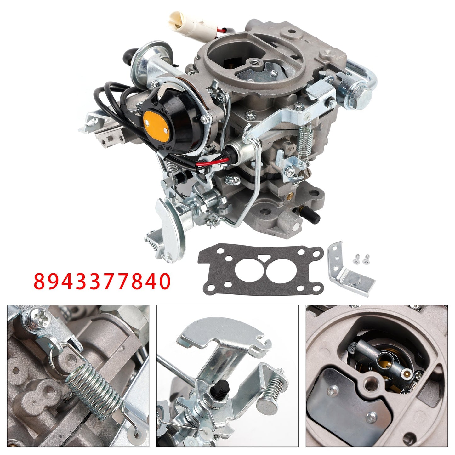 Isuzu Trupper Caribe 2.3L 1988-1994 4ZD1 Amigo Impulse 8943377840 2 Barrel Carburetor