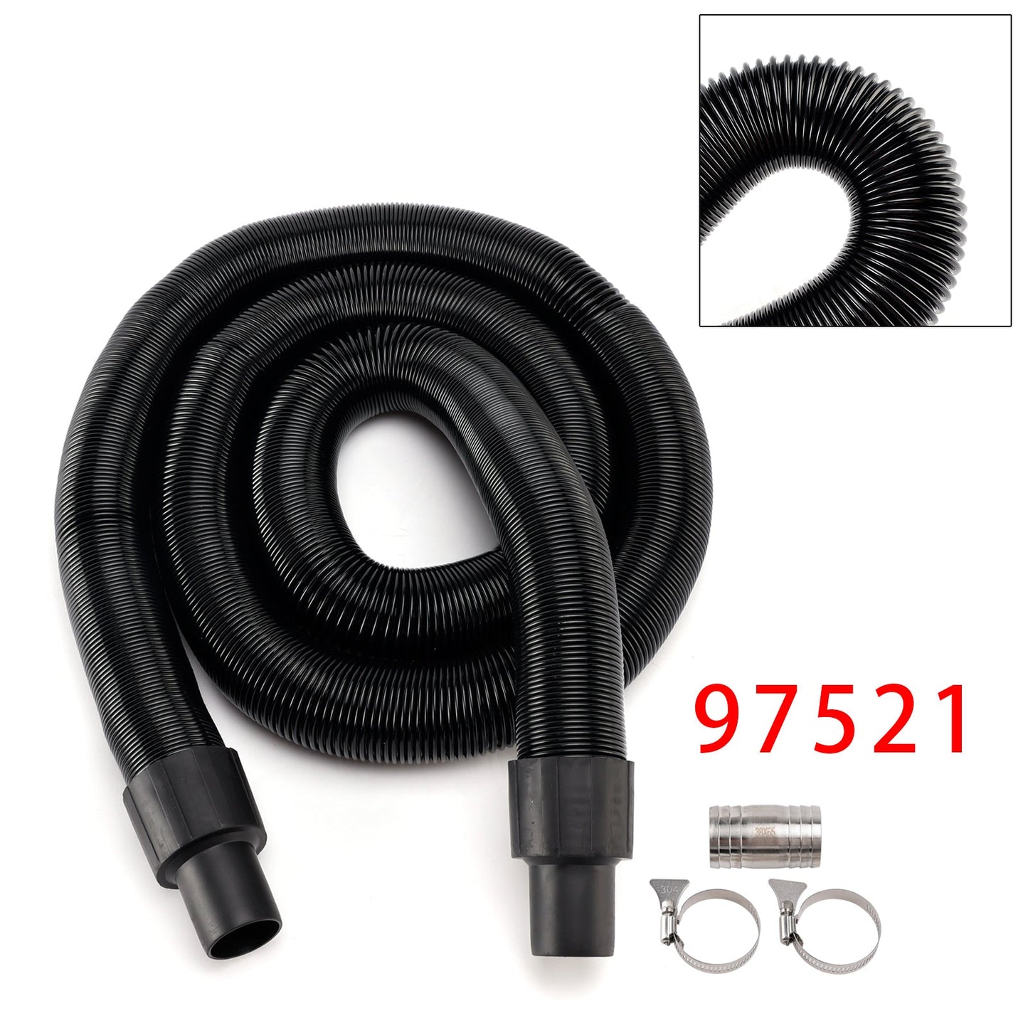 RV Macerator Hose Sewer Kit Thetford Sani-Con Turbo 400S 500S 600S 700S,1-1/2inch 22FT 97521