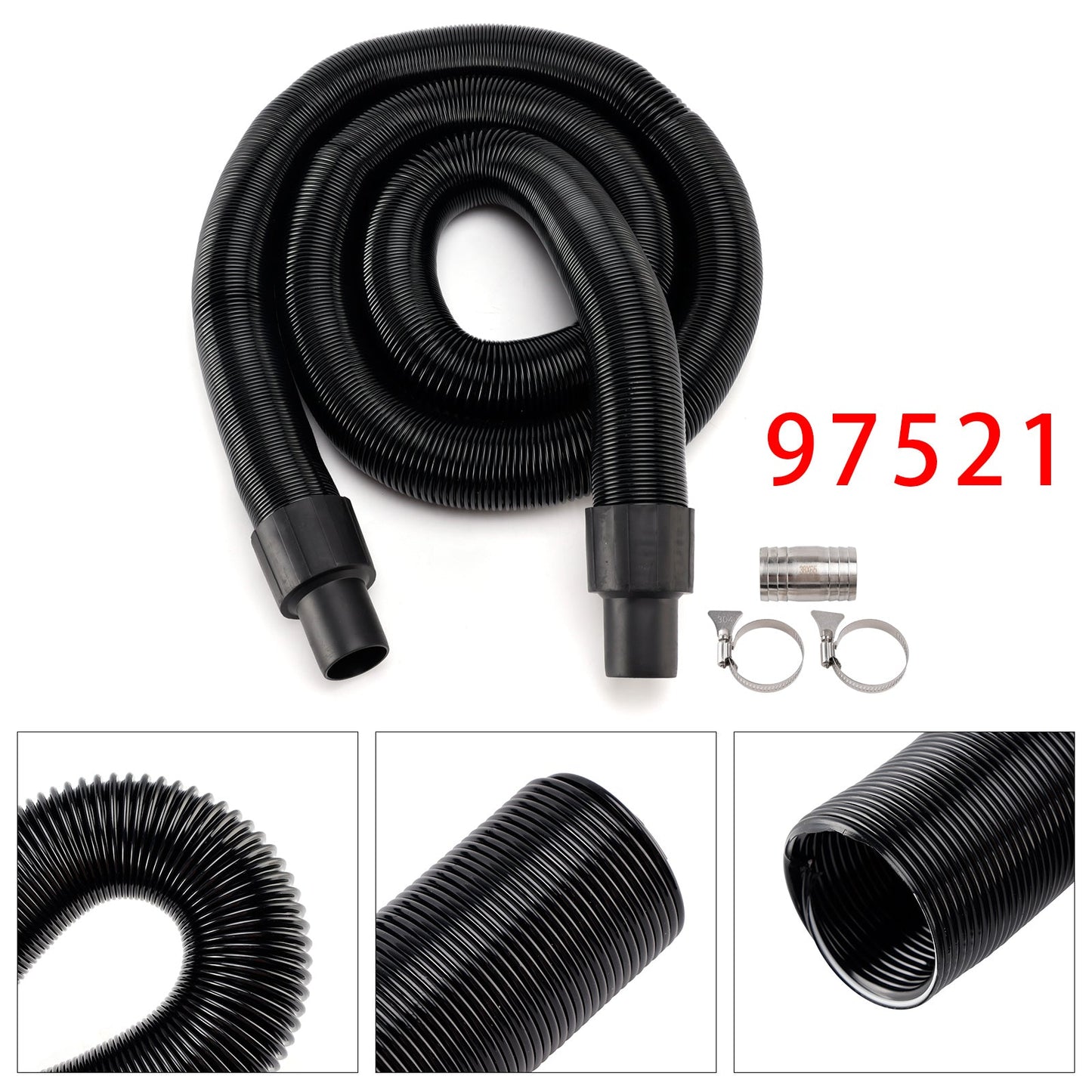 Thetford Sani-Con Turbo 400S 500S 600S 700S,1-1/2inch 22FT 97521 RV Macerator Hose Sewer Kit