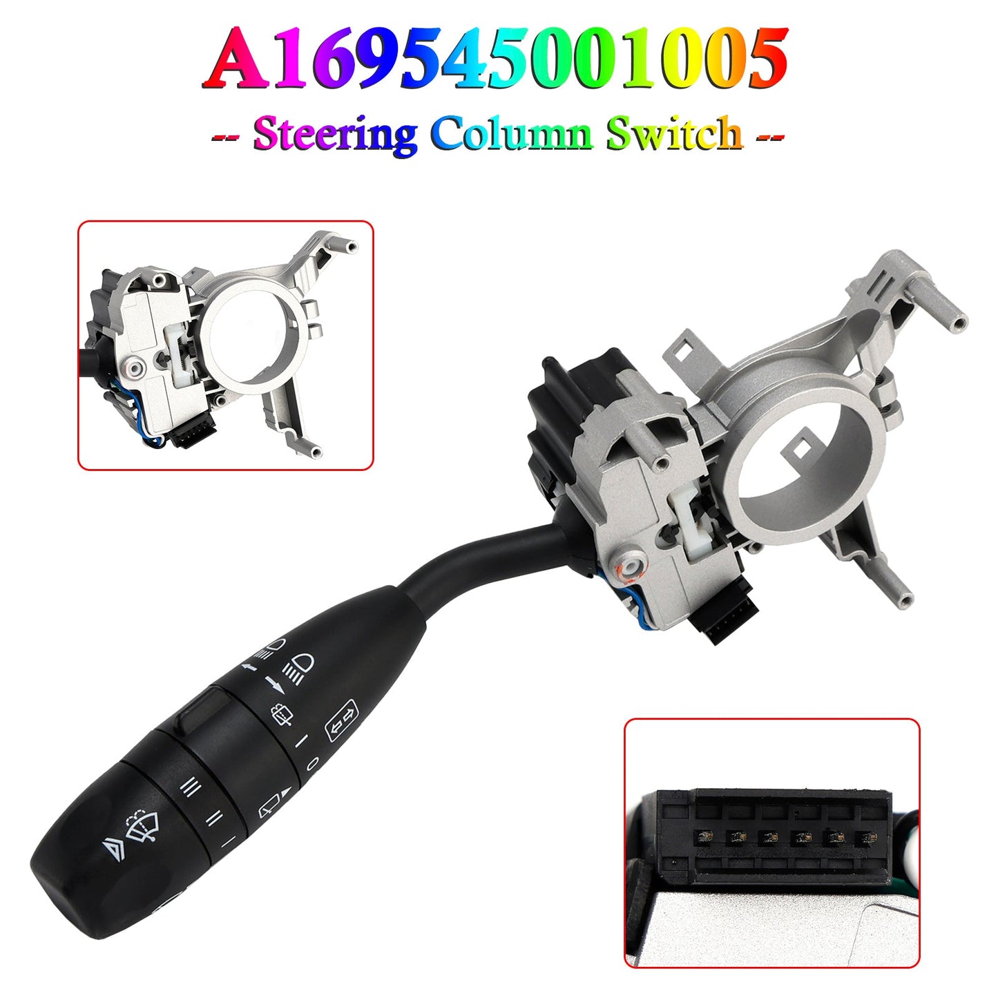 2008-2011 Mercedes-Benz B-CLASS Sports Tourer (W245) B 180 NGT (245.233) A169545001005 Steering Column Switch