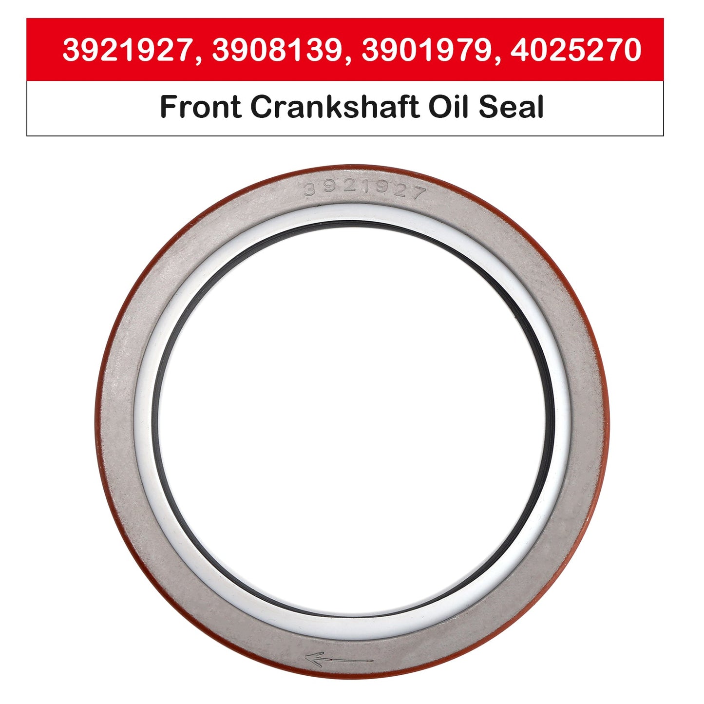 Front Crankshaft Oil Seal Cummins ISC ISL 8.3C 6C 6CT Engine 3921927