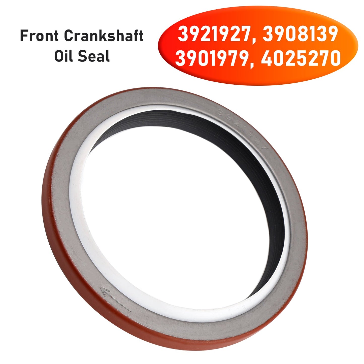 Cummins ISC ISL 8.3C 6C 6CT Engine 3921927 Front Crankshaft Oil Seal