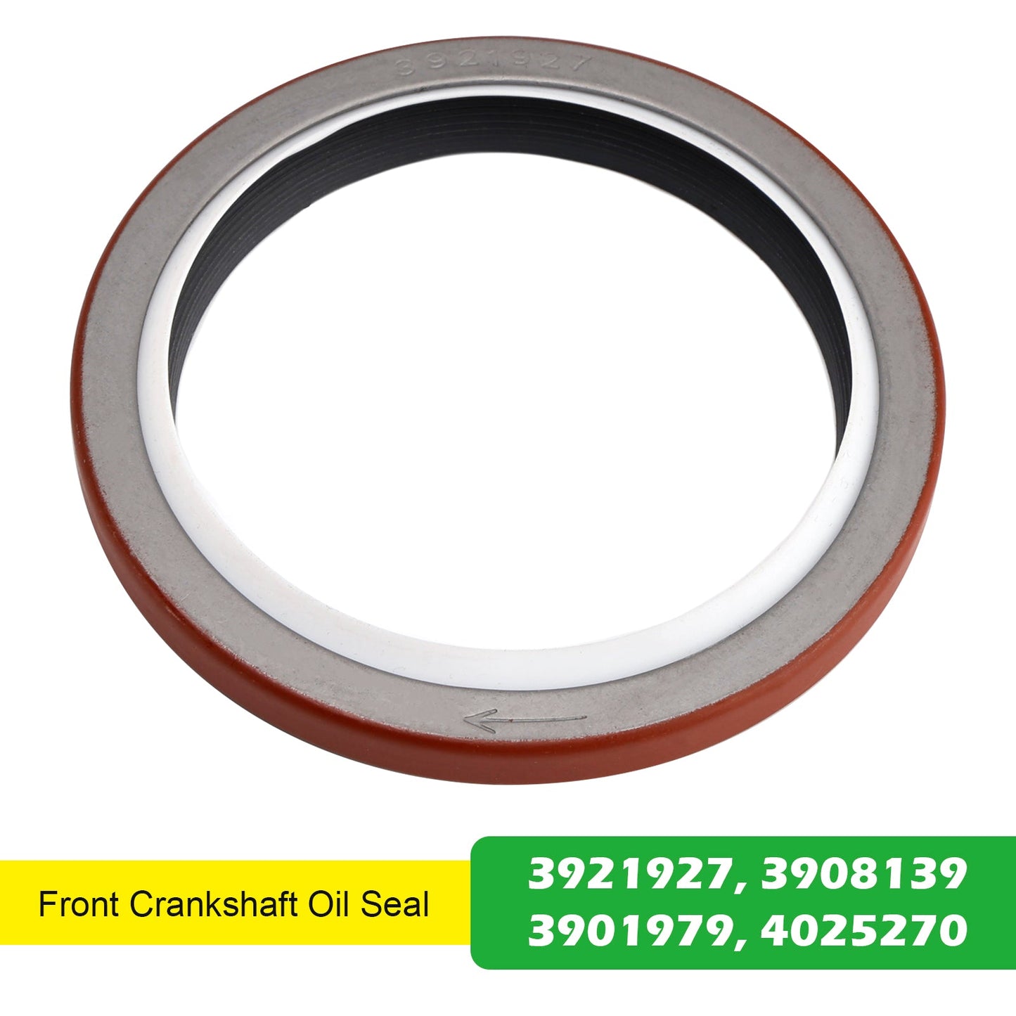 Cummins ISC ISL 8.3C 6C 6CT Engine 3921927 Front Crankshaft Oil Seal