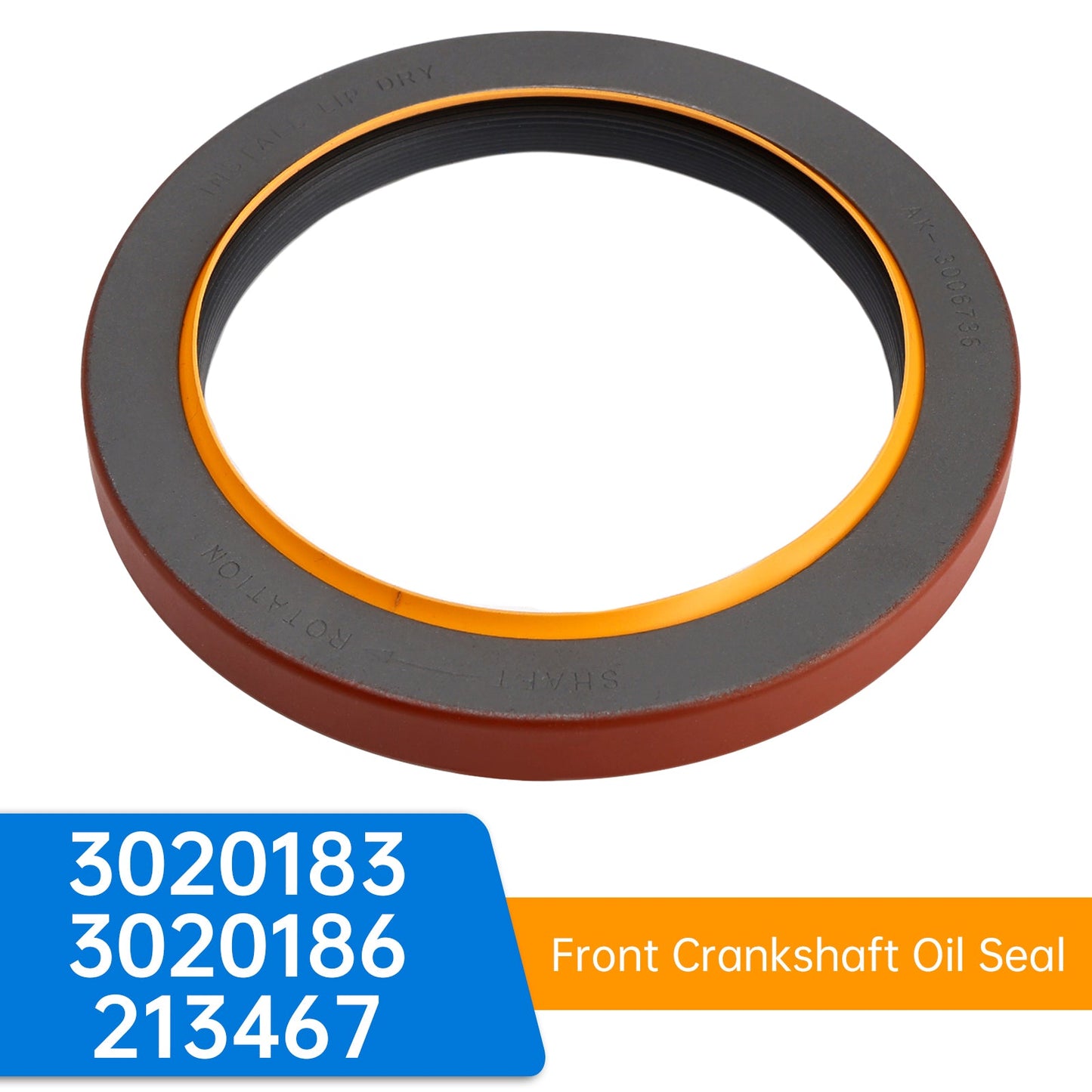 Front Crankshaft Oil Seal Cummins N14 855 NT NTC 3020183 3020186 213467