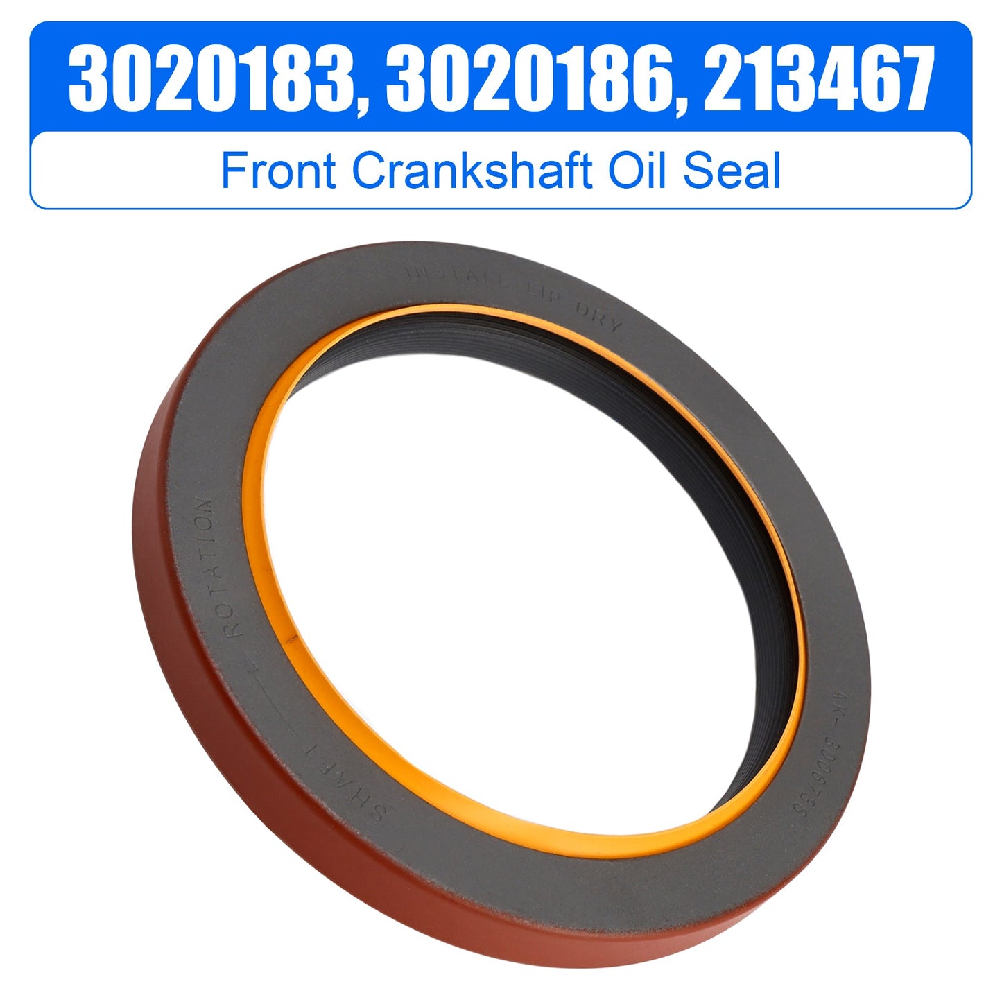 Front Crankshaft Oil Seal Cummins N14 855 NT NTC 3020183 3020186 213467