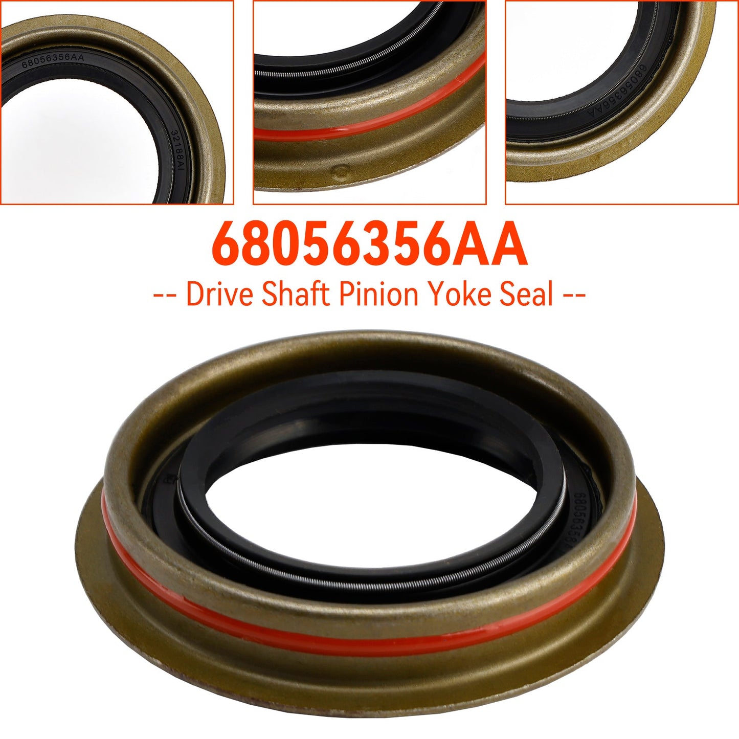 Drive Shaft Pinion Yoke Seal Dodge Ram 68056356AA 52070340AA