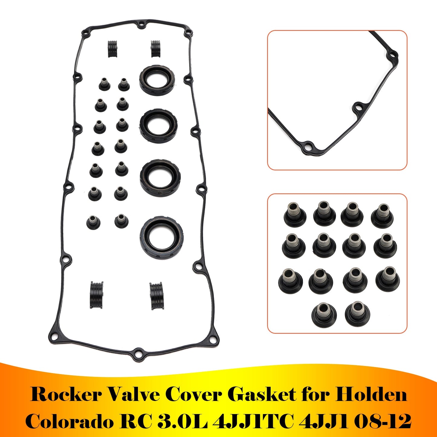 Rocker Valve Cover Gasket Holden Colorado RC 3.0L 4JJ1TC 4JJ1 08-1