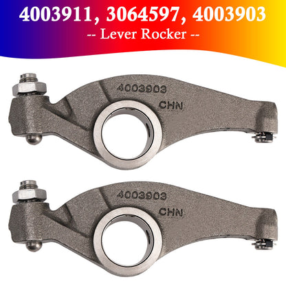 2x New Lever Rocker Cummins 4003911 3064597 4003903