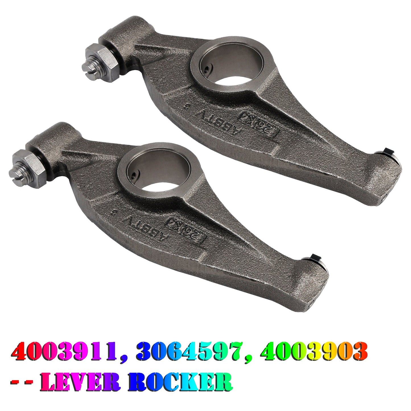 2x New Lever Rocker Cummins 4003911 3064597 4003903
