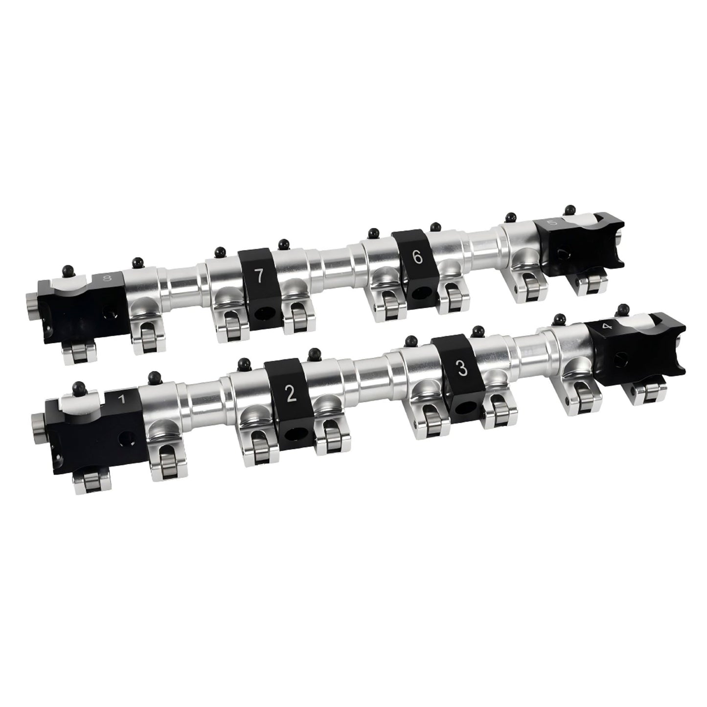 Shaft Mount Style 1.76 Ratio Full Roller Rocker Arms Ford FE 390 427 428