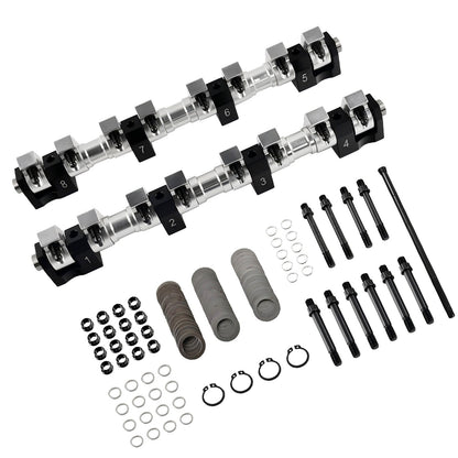 Shaft Mount Style 1.76 Ratio Full Roller Rocker Arms Ford FE 390 427 428