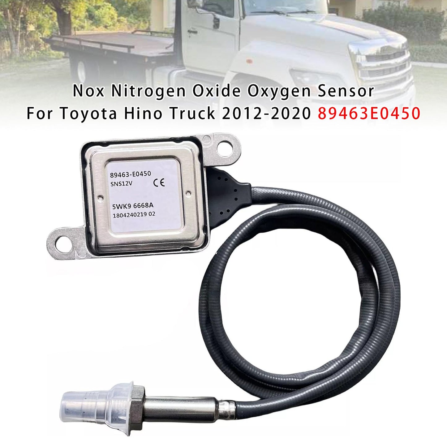 2012-2014 Toyota Hino 268a 89463-E0450 Nox Nitrogen Oxide Oxygen Sensor