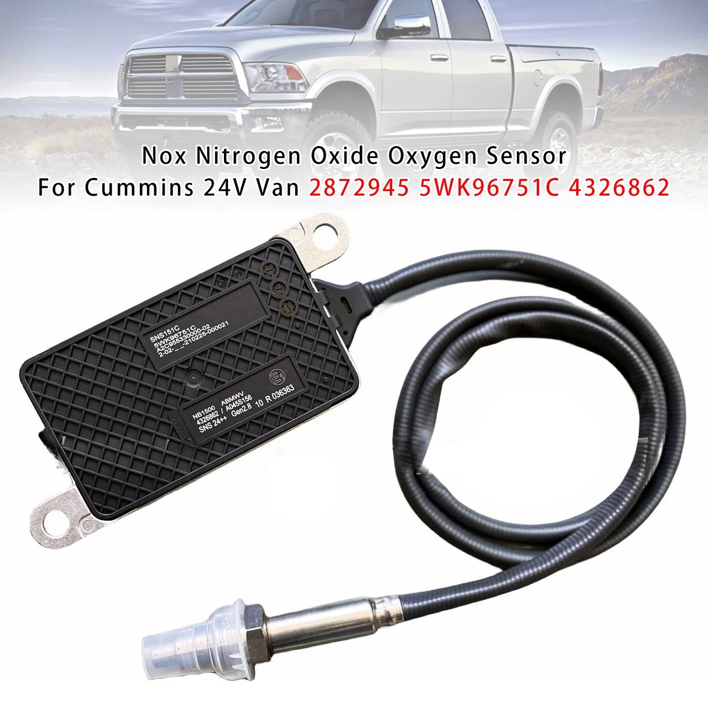 SNS24V Series Engines 5WK96751C Nox Nitrogen Oxide Oxygen Sensor