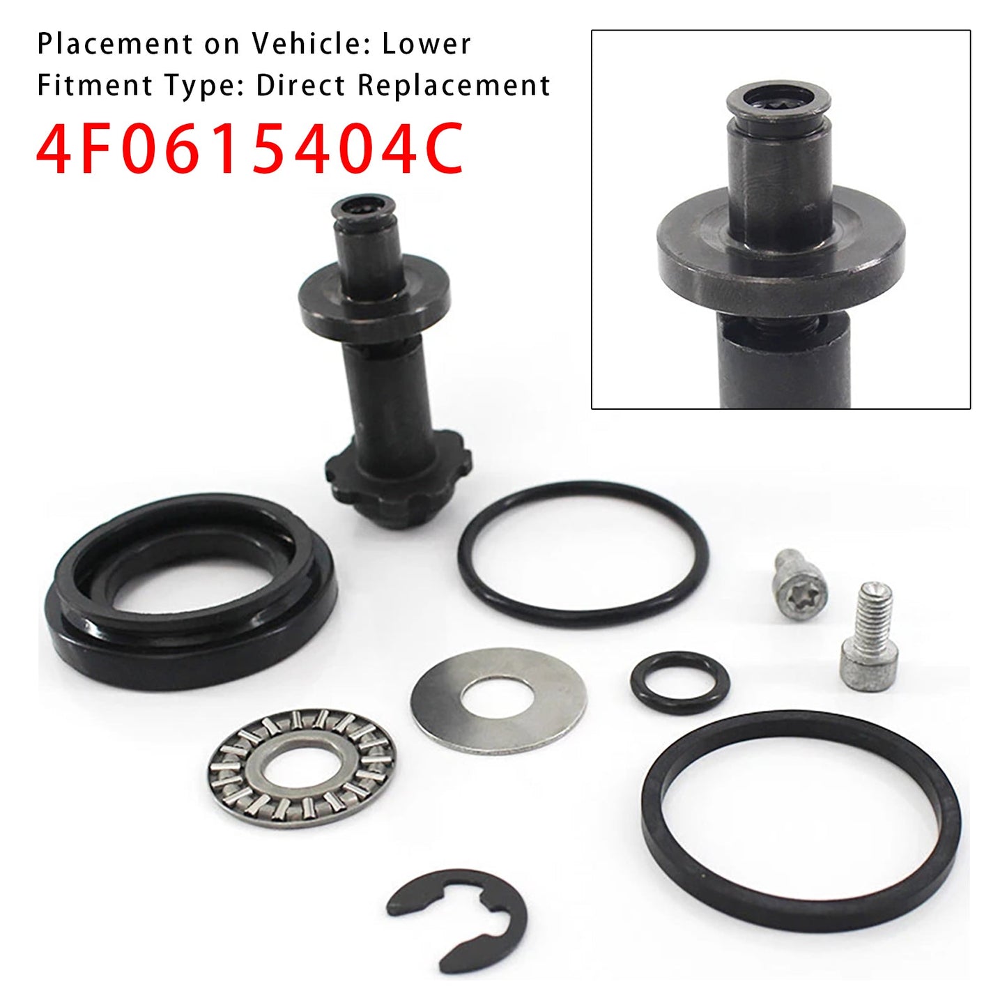 2005-2011 VW Passat B6 4F0615404C 6 Torx Parking Rear Brake Caliper Motor Repair Kit