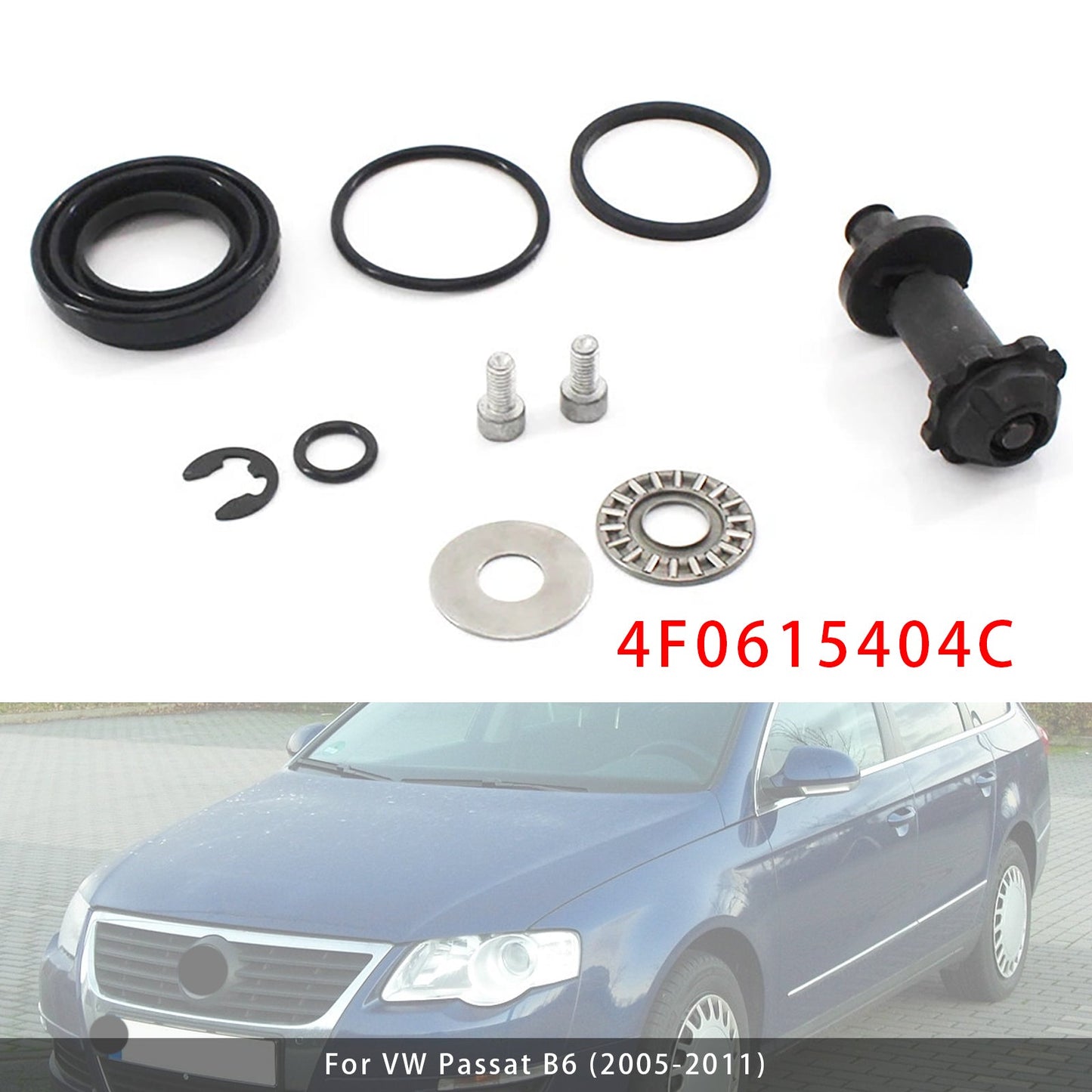 2004-2008 A6 4F0615404C 6 Torx Parking Rear Brake Caliper Motor Repair Kit