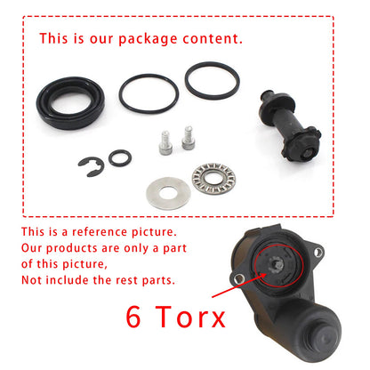 2008-2012 VW Passat CC 4F0615404C 6 Torx Parking Rear Brake Caliper Motor Repair Kit