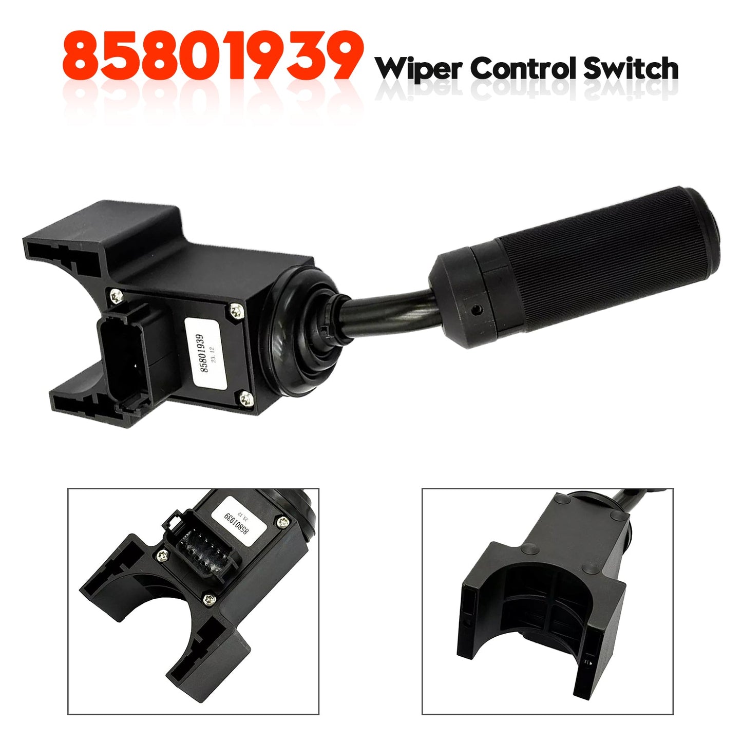Holland B115B B90B B95 B95B B95BLR B95BTC B95C B95CLR B95CTC B95LR B95TC LB110 Engine 85801939 Wiper Control Switch