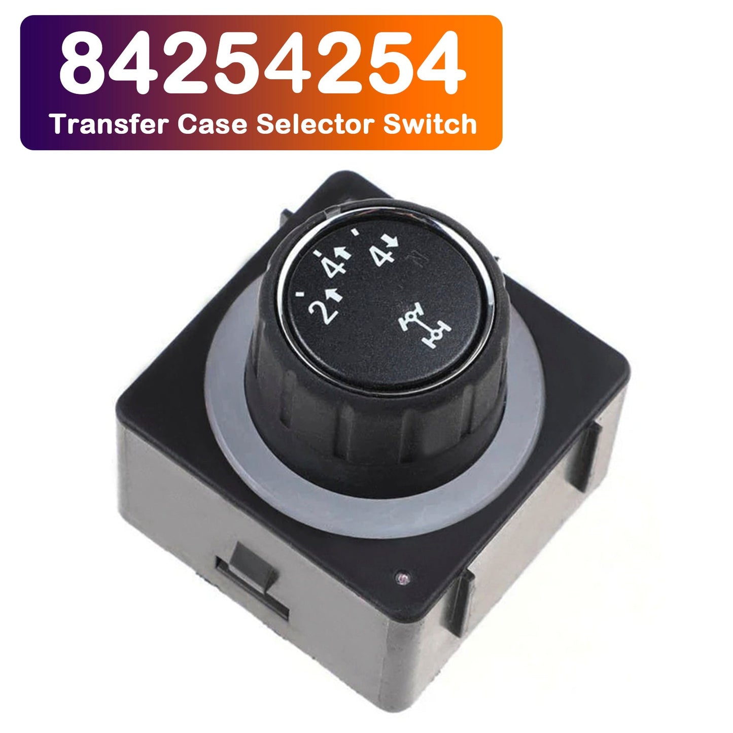 2015-2020 Chevrolet Silverado 2500 HD 84254254 4WD Transfer Case Selector Control Switch