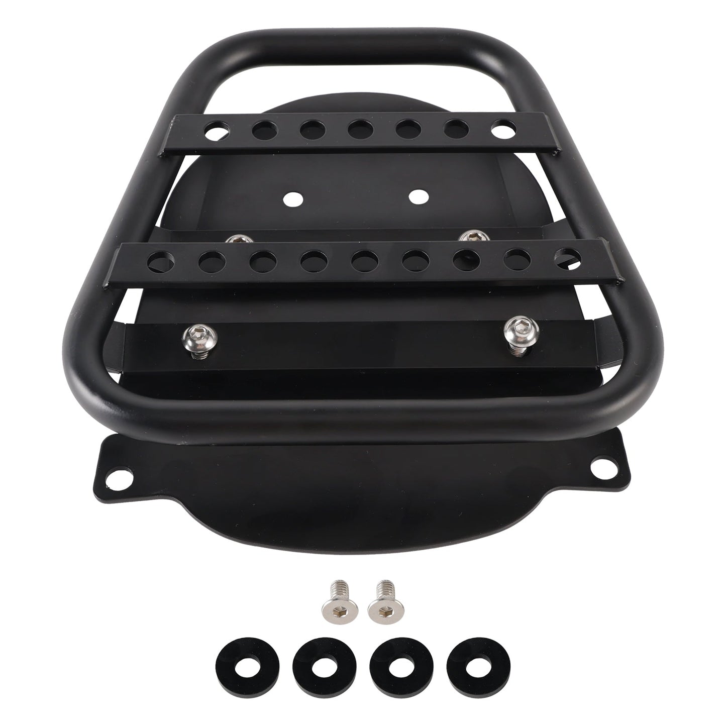 2023 2024 2025 Scrambler 400X Rear Seat Rack Luggage Carrier Black