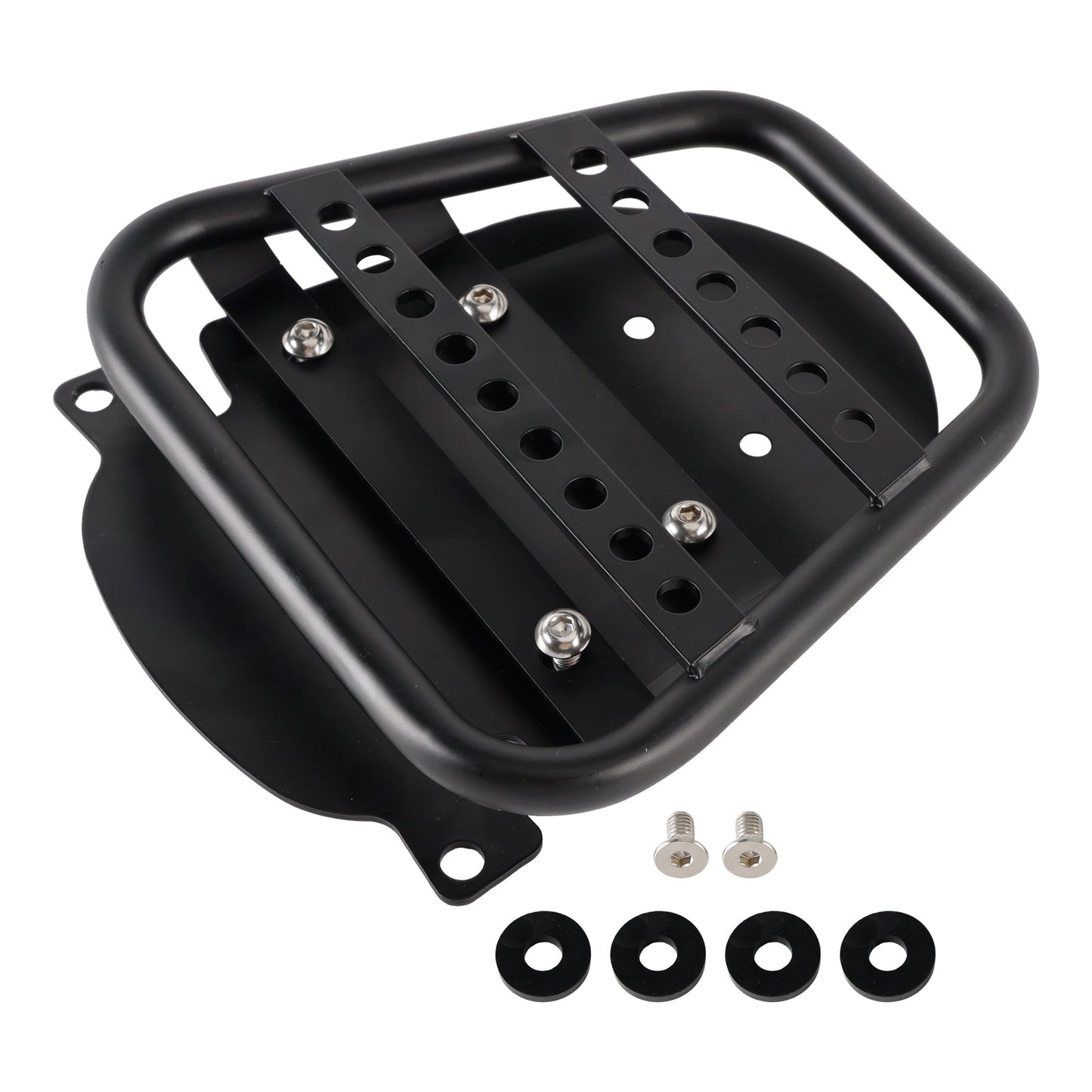 2023 2024 2025 Scrambler 400X Rear Seat Rack Luggage Carrier Black