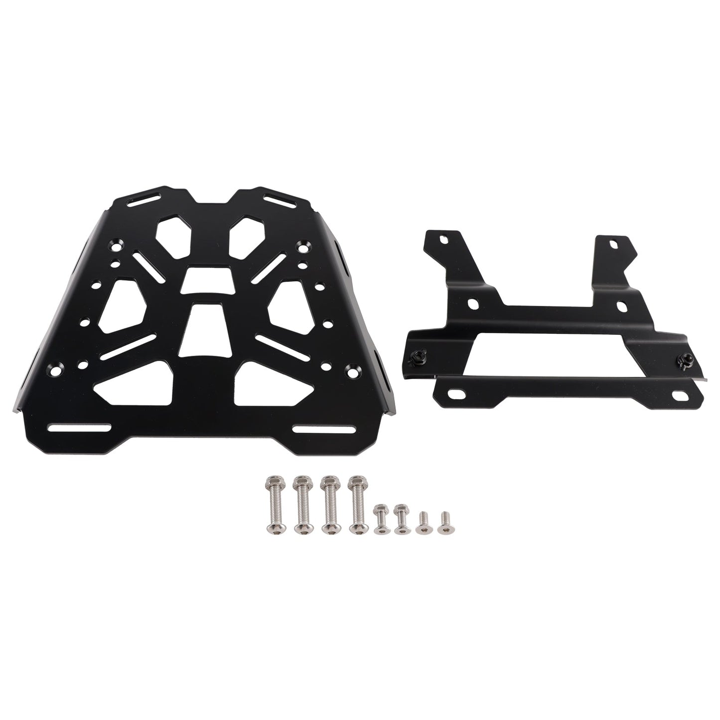 2020-2025 Honda CRF1100L Africa Twin Aluminum Rear Luggage Rack Black Fit