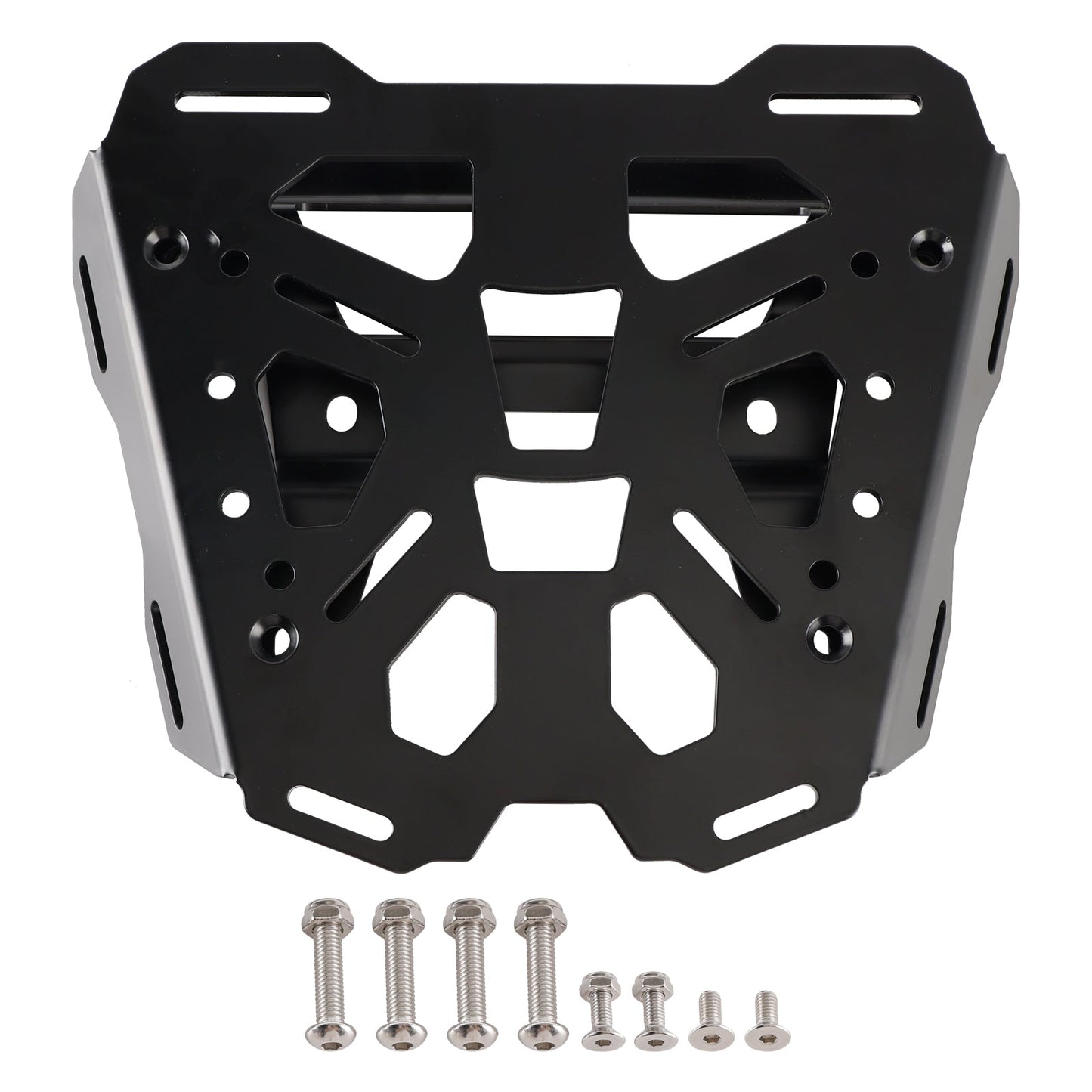 2020-2025 Honda CRF1100L Africa Twin Adventure Sports Aluminum Rear Luggage Rack Black Fit
