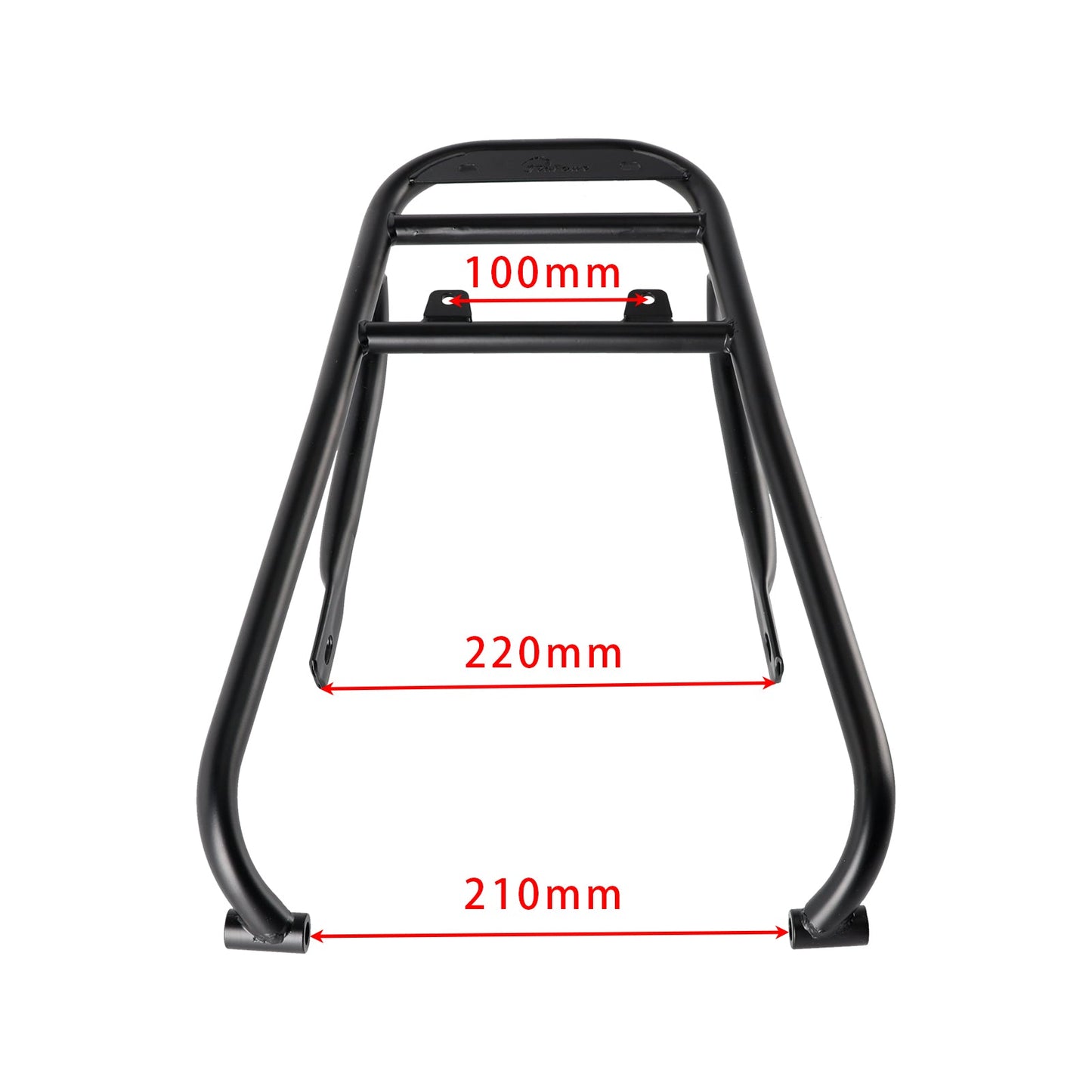 2024-2025 Shotgun 650 Black Rear Luggage Rack Carrier Tue Type