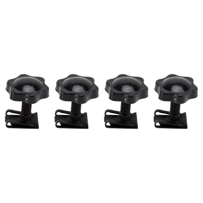 2007-2013 Electra Glide Ultra Classic FLHTCU 4 Pack Saddlebag Lock Mounting Theft Deterrent Bolt Screws