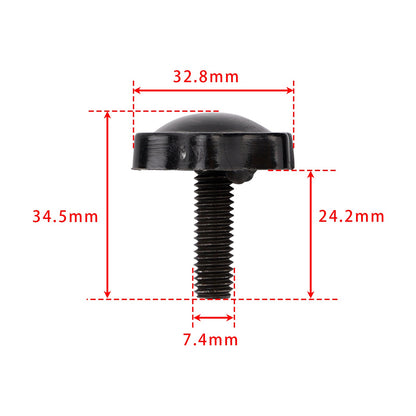 2004 Electra Glide Classic CVO FLHTCSE 4 Pack Saddlebag Lock Mounting Theft Deterrent Bolt Screws
