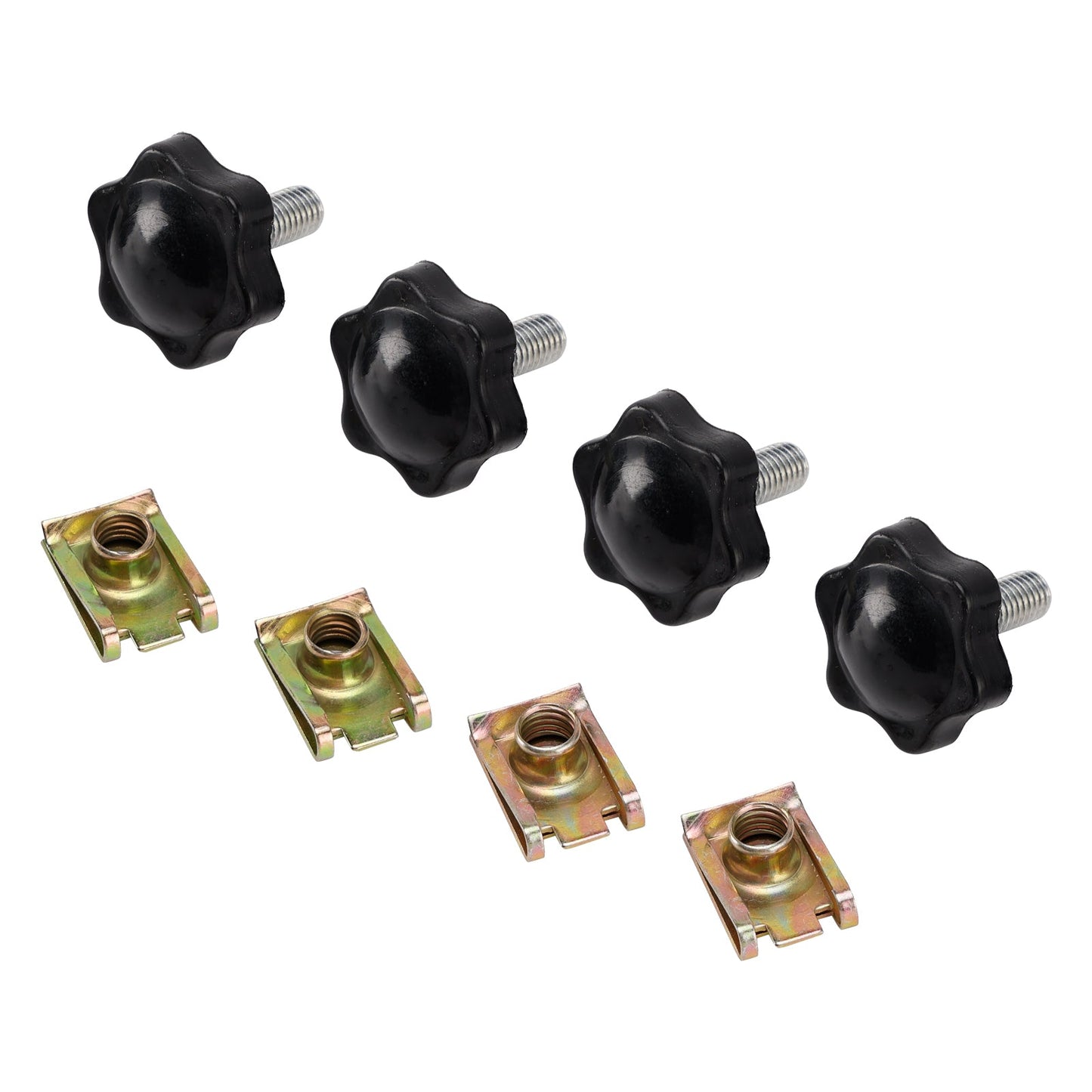 1996-2009 Electra Glide Standard FLHT 4x Saddle Bag Safety Bolts Theft Deterrent Locks Kit