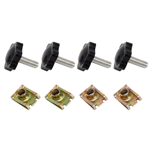 1996-2009 Electra Glide Standard FLHT 4x Saddle Bag Safety Bolts Theft Deterrent Locks Kit