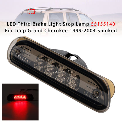 1999-2004 Jeep Grand Cherokee Smoked 55155140 LED Third Brake Light Stop Lamp
