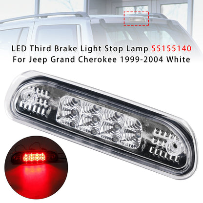 1999-2004 Jeep Grand Cherokee White 55155140 LED Third Brake Light Stop Lamp