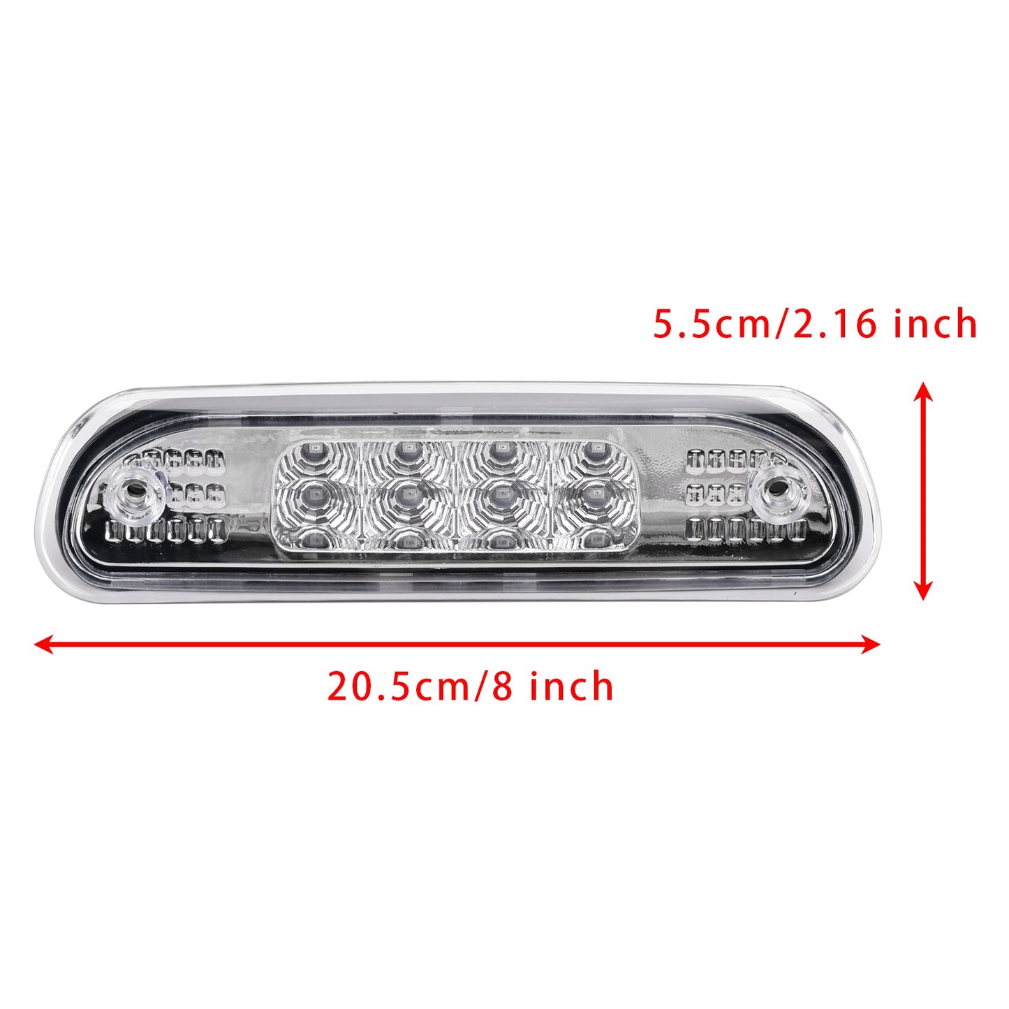 LED Third Brake Light Stop Lamp 1999-2004 Jeep Grand Cherokee White 55155140