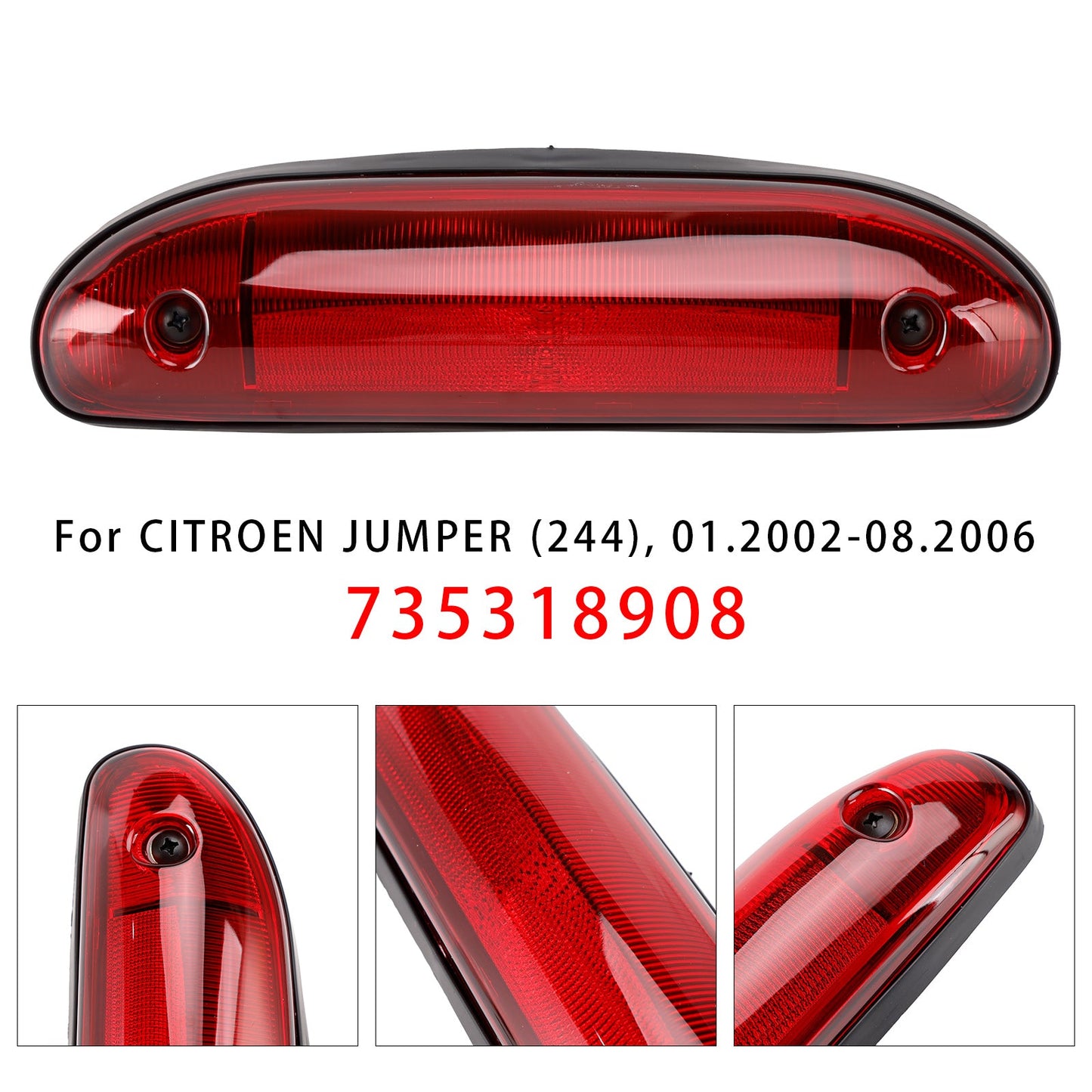 2002-2006 CITROEN JUMPER (244) 735318908 LED Third Brake Light Stop Lamp