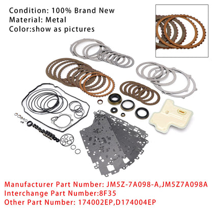 2019-2023 8F35 JM5Z7A098A Transmission Rebuild Kit