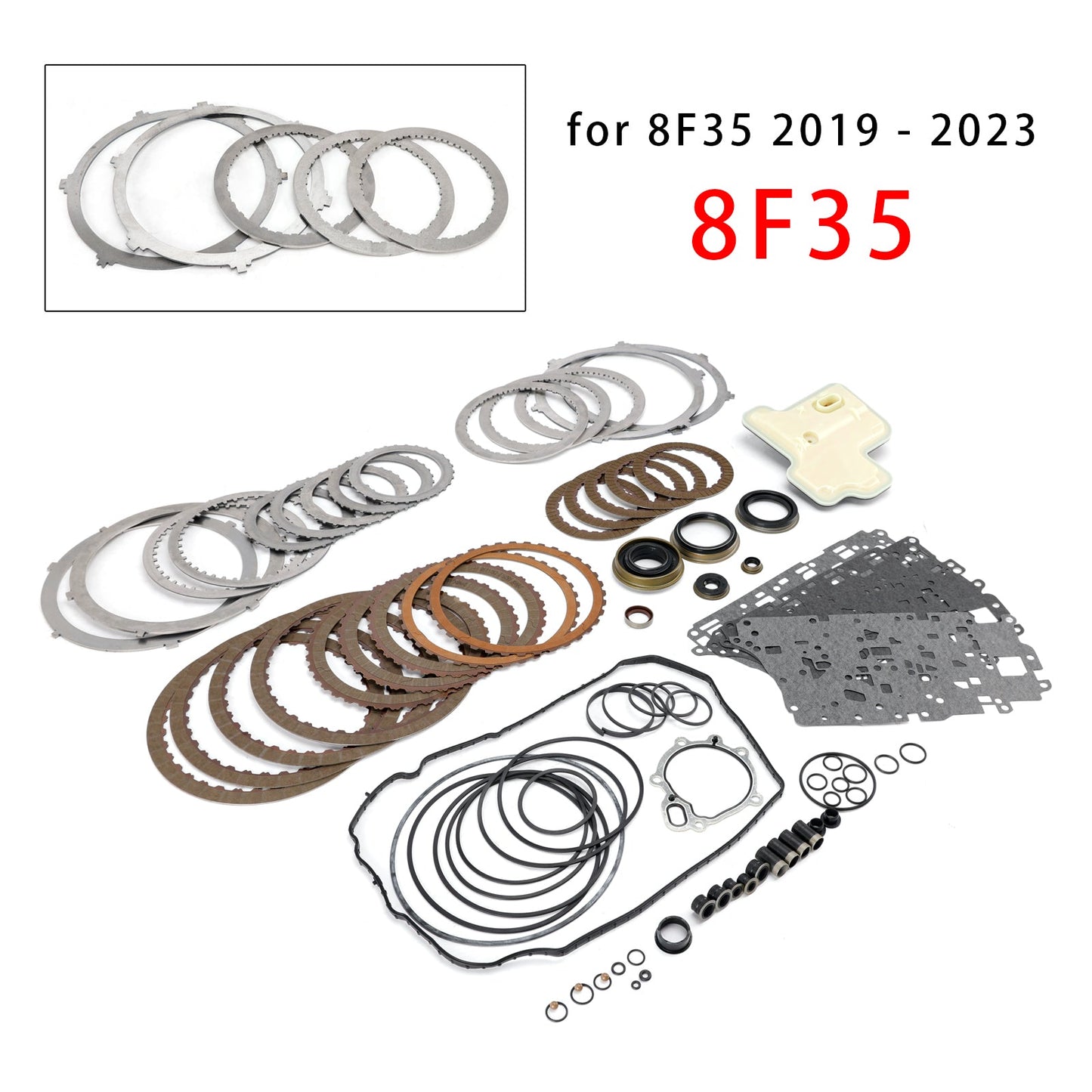 Transmission Rebuild Kit 2019-2023 8F35 JM5Z7A098A