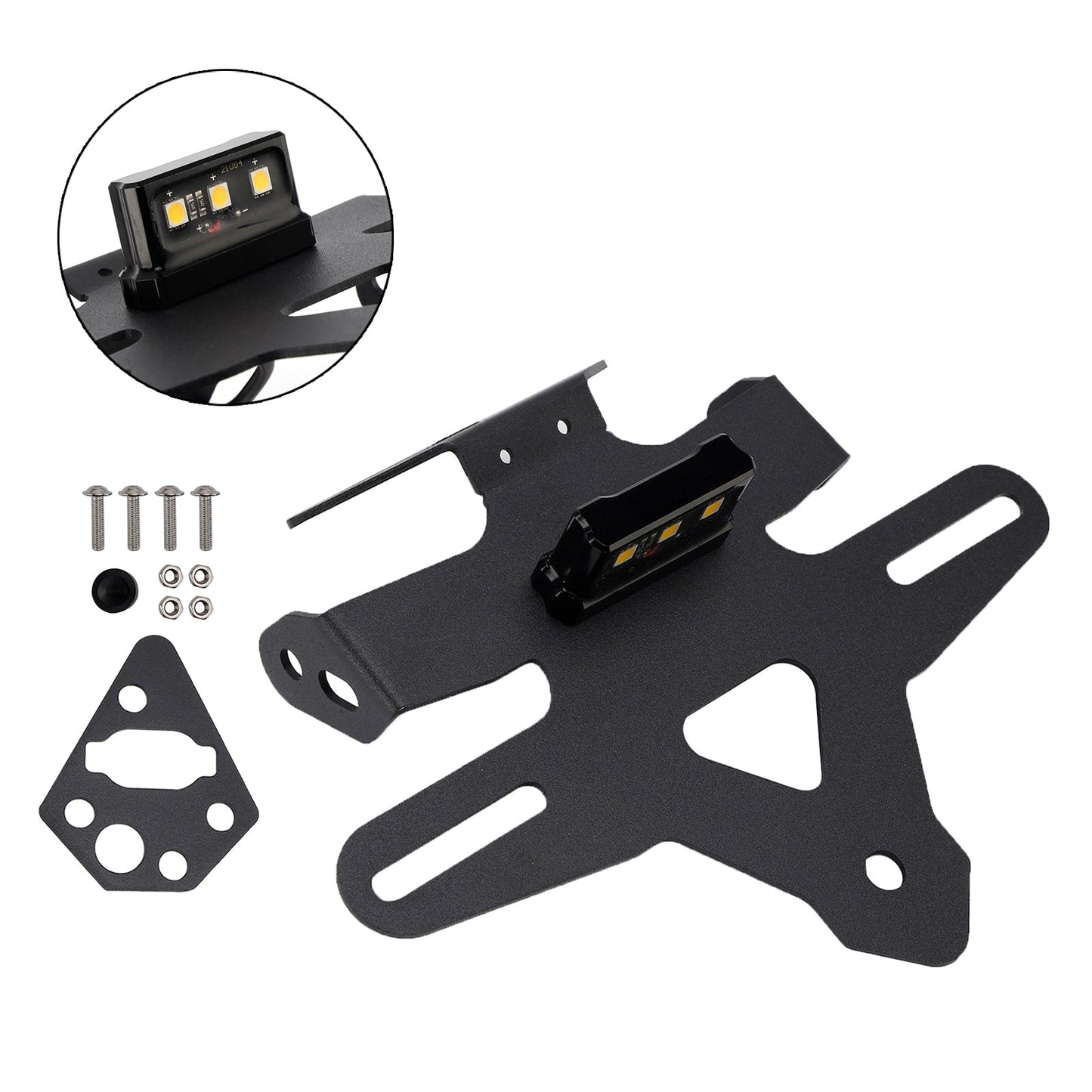 License Plate Holder Frame Bracket fit 2020-2025 Street Triple 765 R/RS