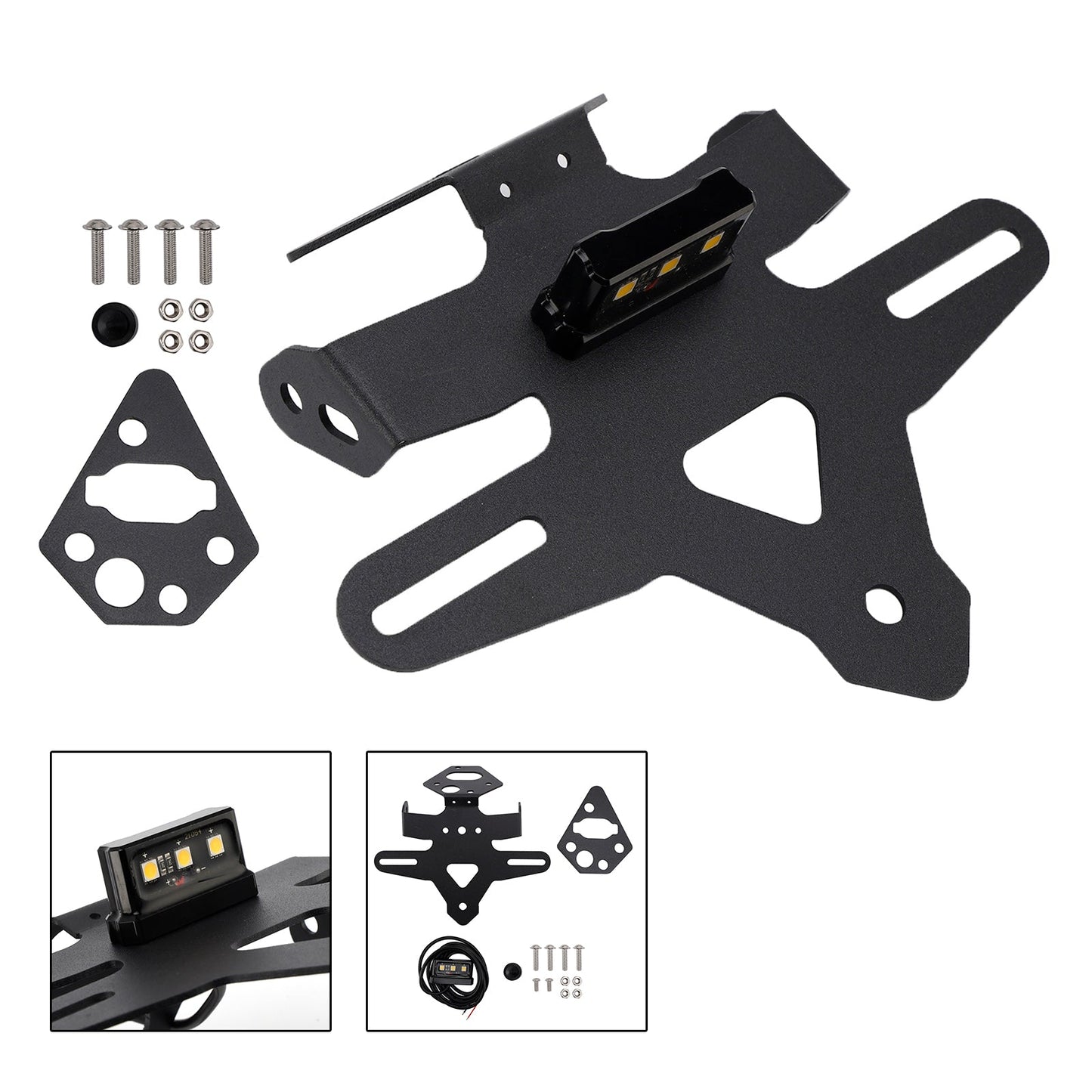 License Plate Holder Frame Bracket fit 2020-2025 Street Triple 765 R/RS