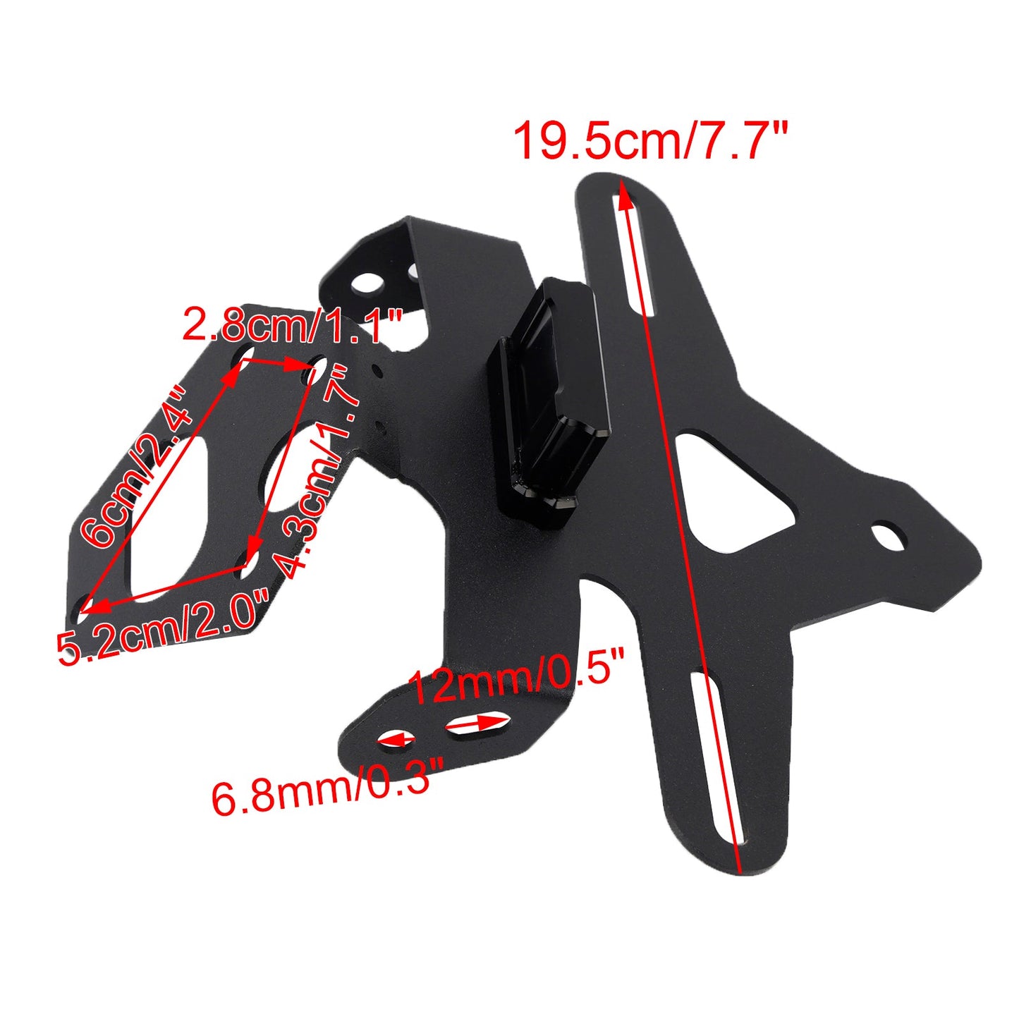 2020-2025 Street Triple 765 R/RS License Plate Holder Frame Bracket fit