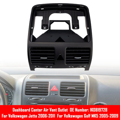 2005-2009 Volkswagen Golf MK5 1K0819728 Dashboard Center Air Vent Outlet