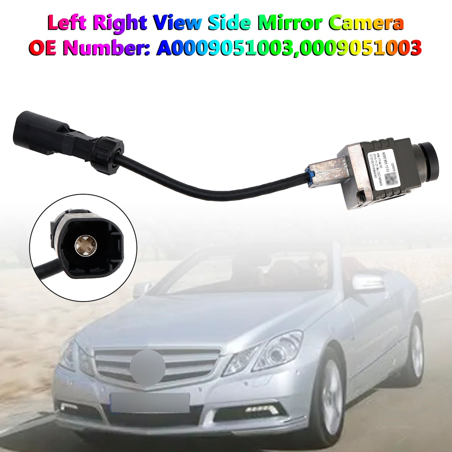 2011-2012 MERCEDES-BENZ E-CLASS(A207) E 260 CGI A0009051003 Left Right View Side Mirror Camera